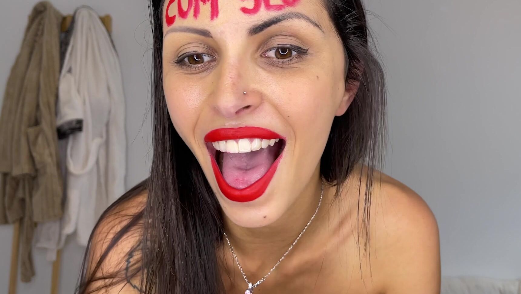 Ahegao,Cumshots,Humiliation,Spanish,Submissive Sluts nicolebelle i love to be your cumslutahegao pack ManyVids