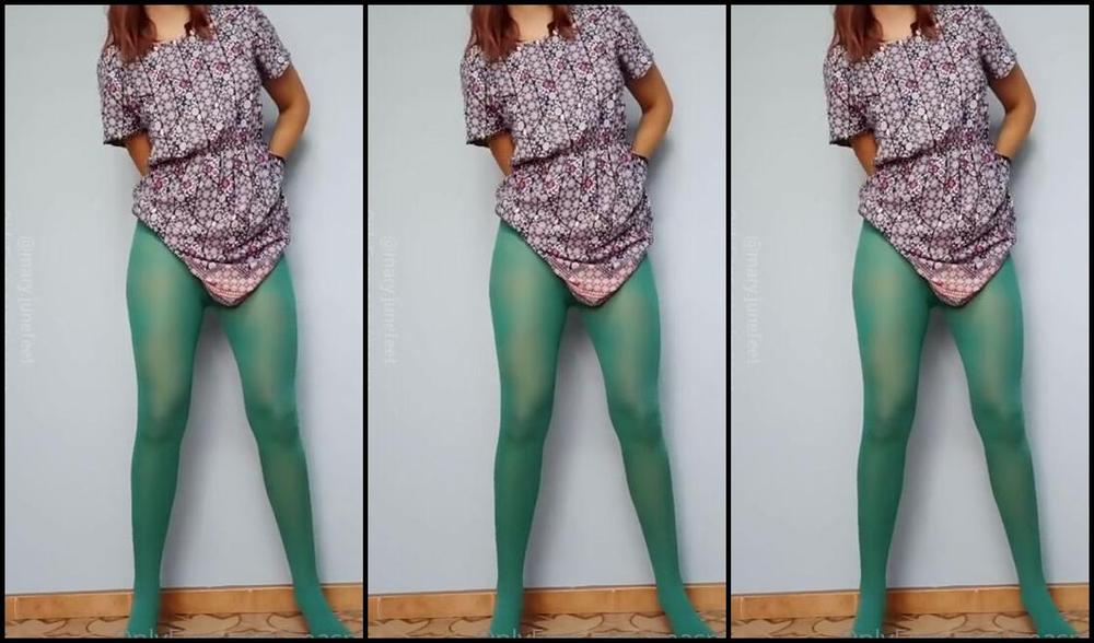 Masmr Onlyfans 9October Trying Colorful Tights On Sorry For Being Creepy I Just Had Fun