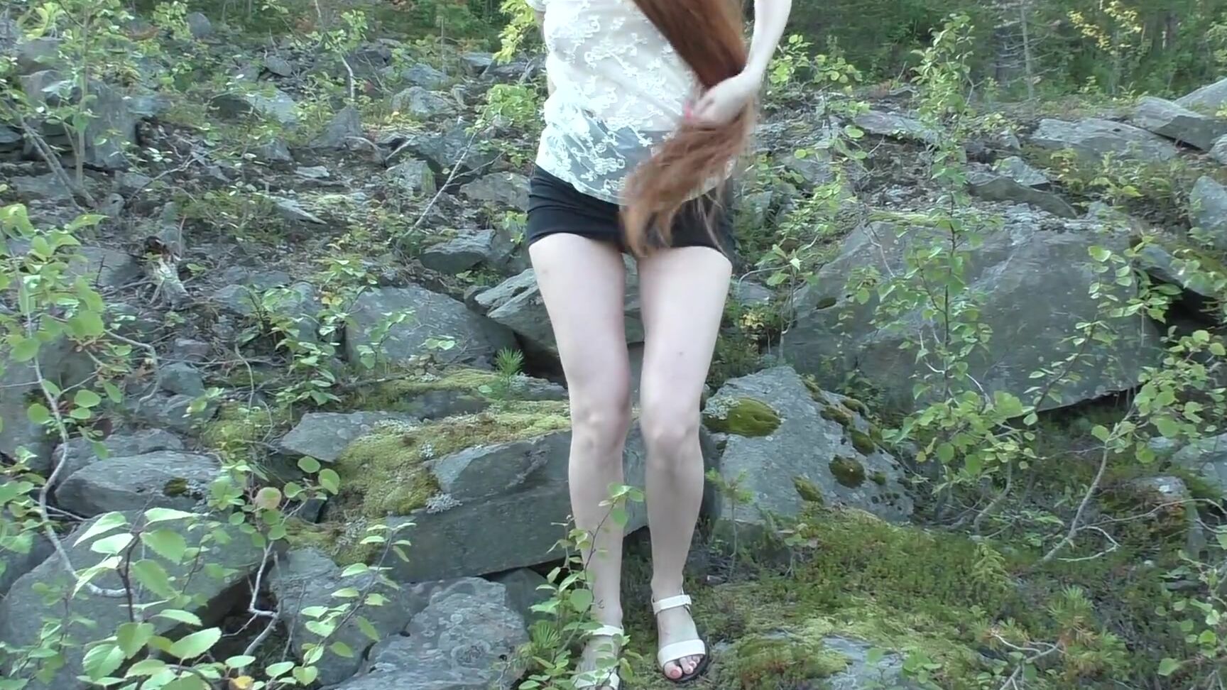 "Lovely Natalie" Kink, Redhead, Mom, Public, Outside, Pissing, Hairy Pussy, Long Hair, Skirt, Long Legs, Outdoor, Pee, Peeing, Lovely Natalie, Suggest Lovely Natalie She sat on a rock and pee Pornhub