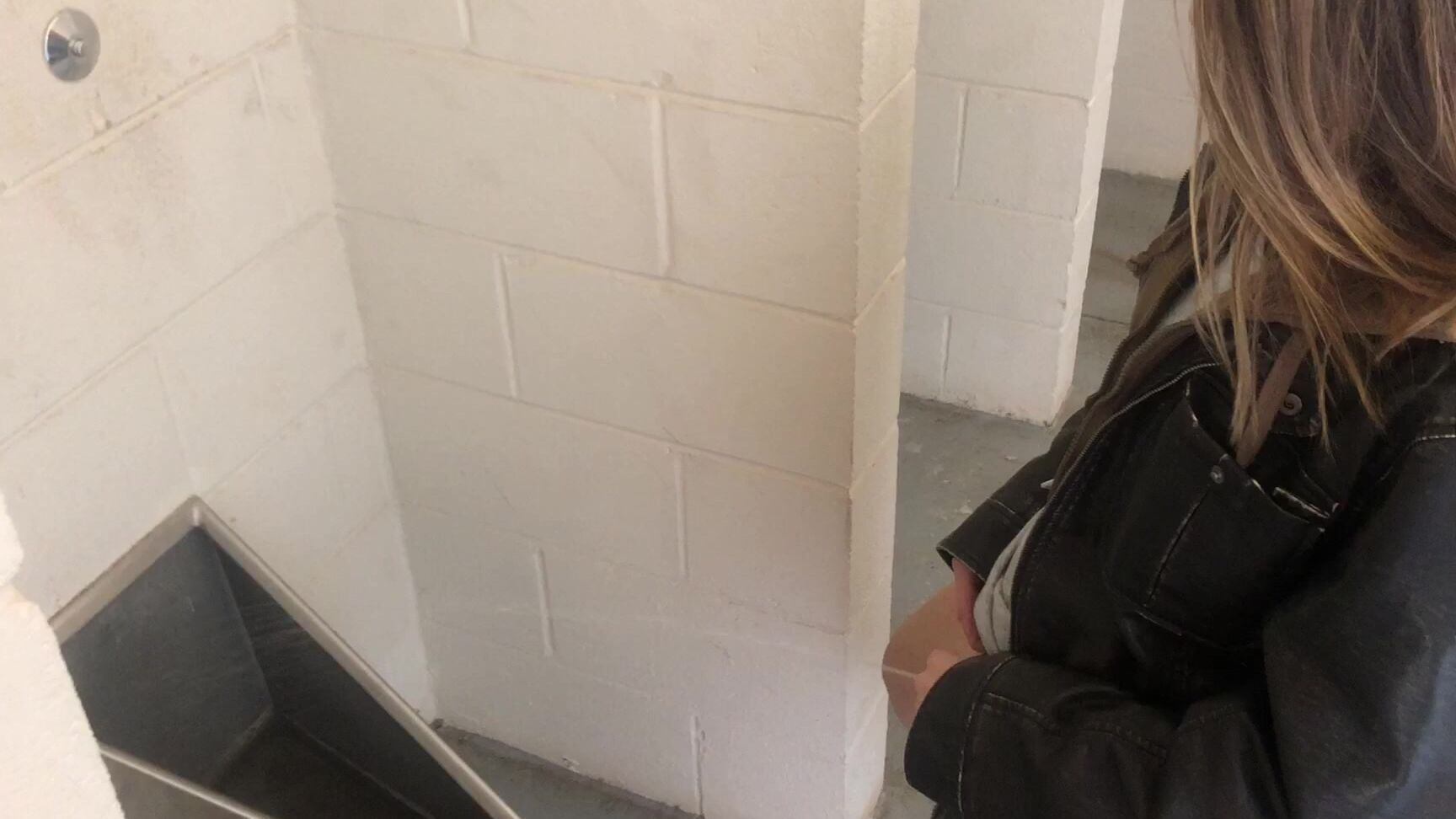 Pee, Public Outdoor, Public Toilet, Squirting, Kink lexie fux p--ing in 5 different public urinals ManyVids