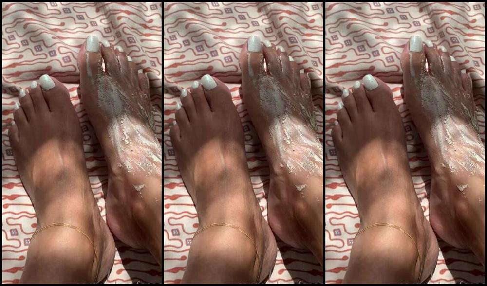 Puja Nicknamed Caramelprofessor Onlyfans Part 1 Did An Impromptu Foot Mask It S Definitely Invigorating You Need To Try One