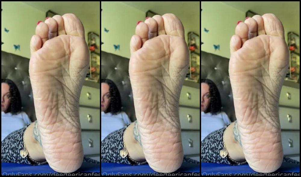 Deedeericanfeet Onlyfans That One Deep Wrinkled Foot That Might Hypnotizzee You