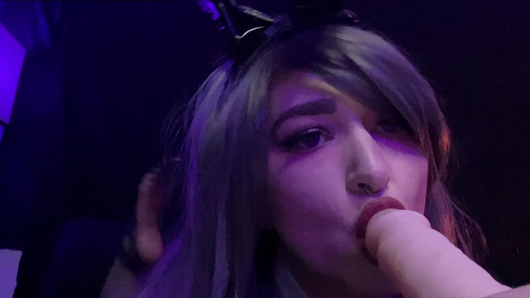 Callie Black Sakurajima Mai Sucks Cock