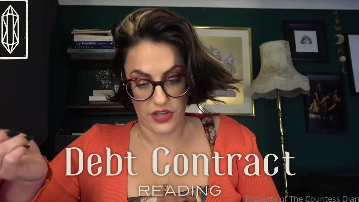 Countess Diamond Aka Countessdiamond Onlyfans Debt Contract Reading Full Film Freecountess You Have Entered Into A Debt Contract With Countess