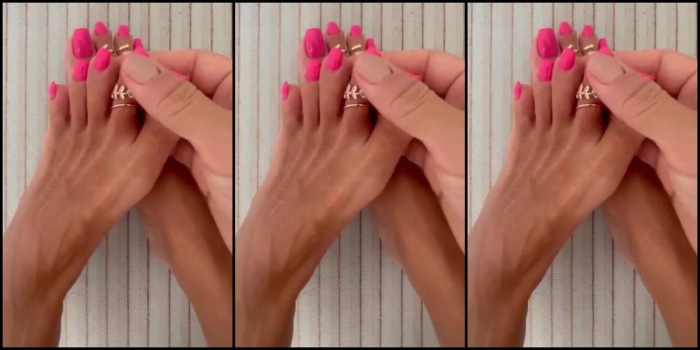 Worldsexiestfeet 06 07 2024 Onlyfans Video New Pedi And New Toerings