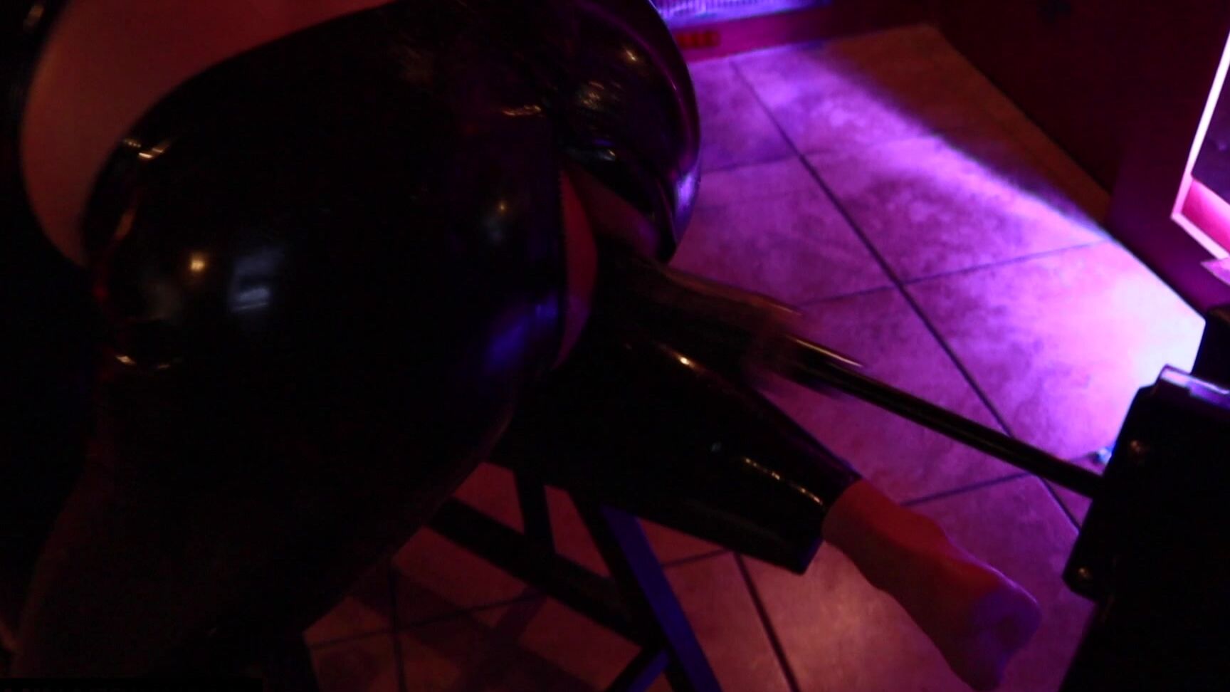 BDSM,Femdom,Kink,Latex,Strap-On dominatrixvera dungeon session with rubber piggy ManyVids