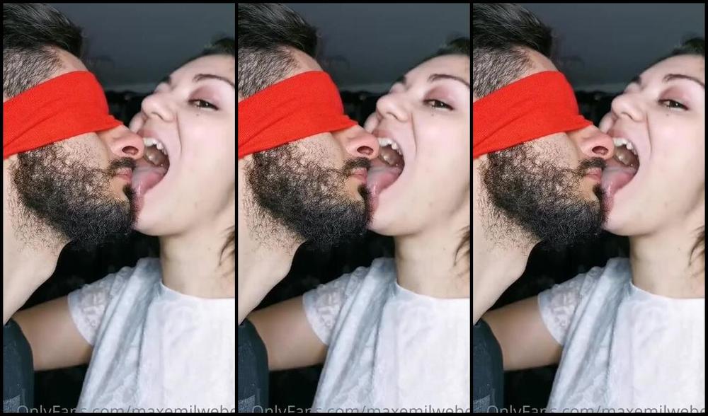 Emily Maxemilweber Nicknamed Maxemilweber 05 05 2022 Onlyfans Video I Licked My Husbands Face For 5 Minutes Making Him Smell My Breath And My Tongue