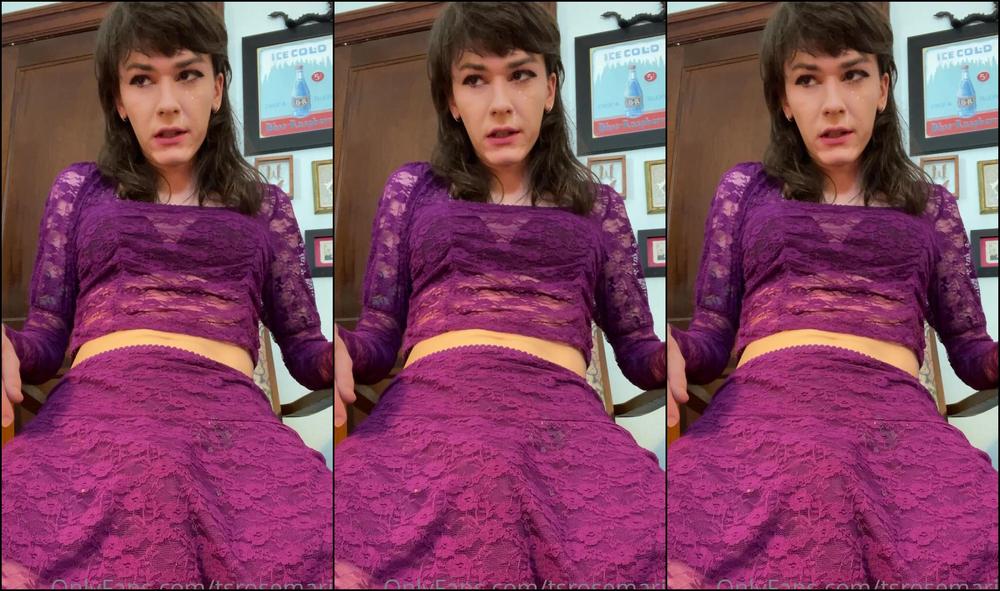 Tsrosemarie Up Close Edging And Accidental Cumshot To The Eye