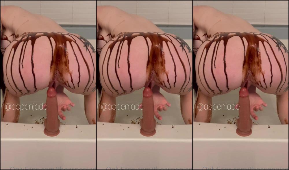Theaspenjade I Bet You Never Thought You D Dream Of Licking Chocolate Sauce Off Of Me Butttt You