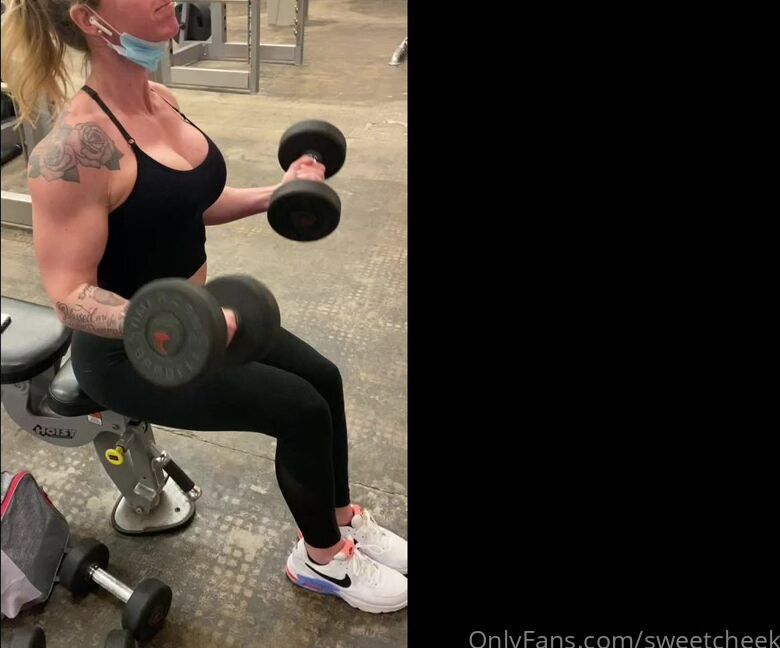 Sweet Vickie Onlyfans Com Sweetvickie 08 02 2021 2027417508 This Is How Momma Stays In Shape For You P S Don T Mind The Gym It S Under Con