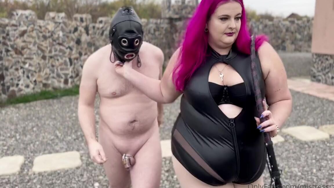 Mistress Zeida Onlyfans Taken Out From Tower Prison Locked On The Stock At Our Mercy