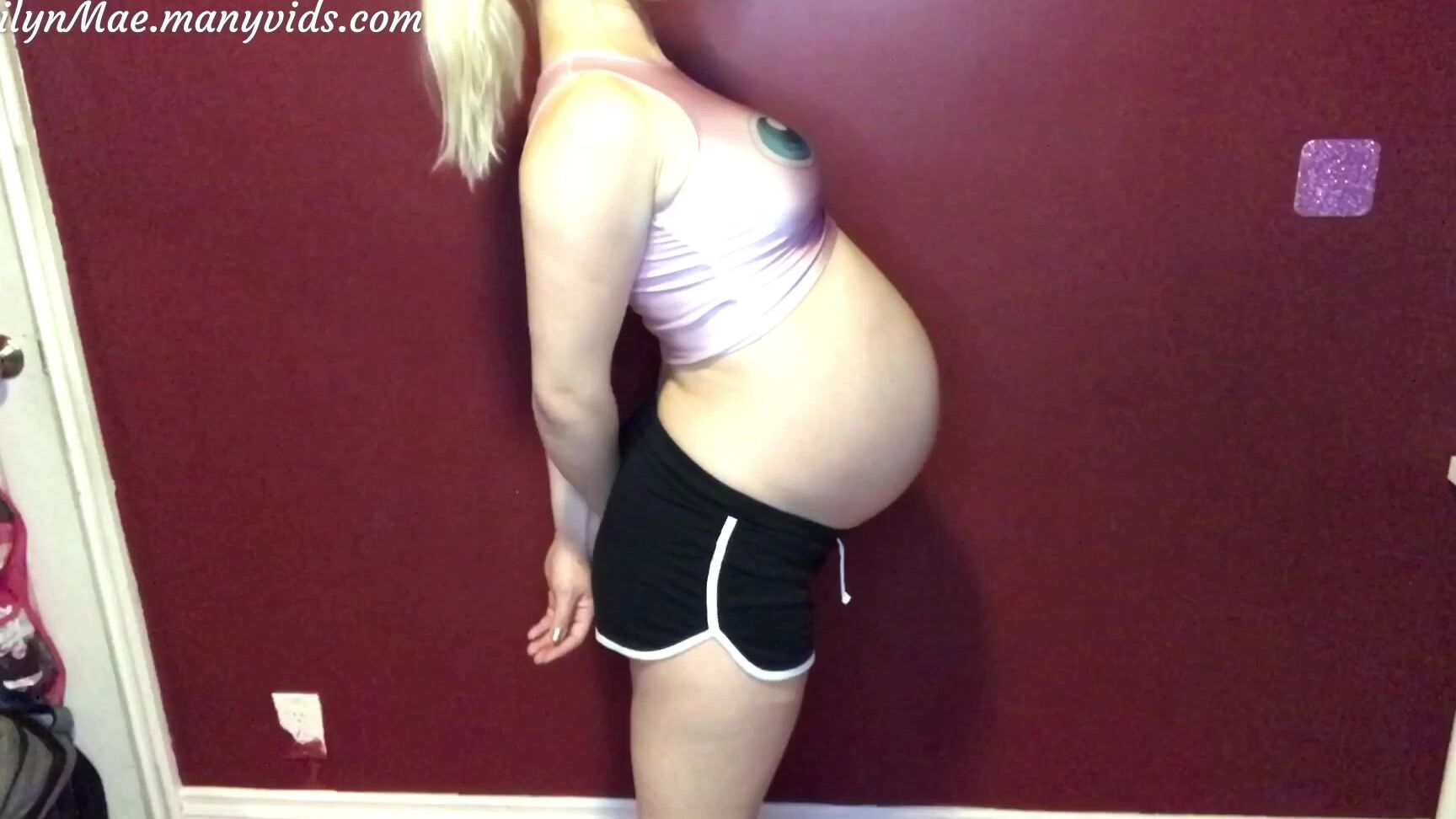 Feet JOI, Oil, Pregnant, Workout/Gym marilyn mae 38weekspregnant yoga instructor joi ManyVids