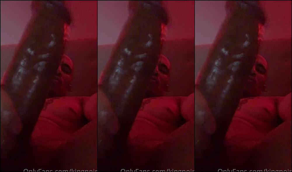 Kingnoire I Was Horny As Fuck Today Had To Stroke This Nut Out Cum With Me