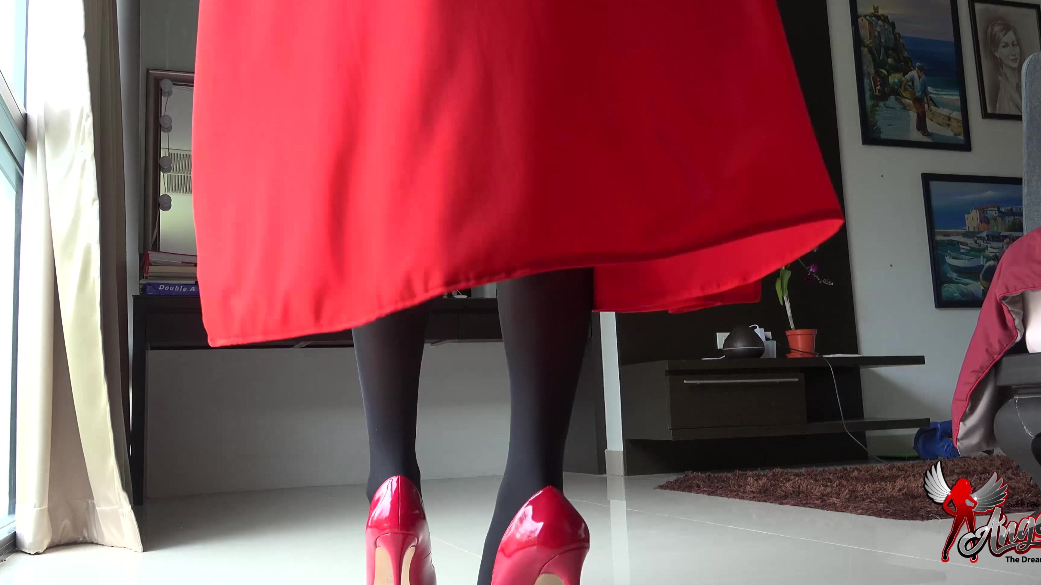 DESERTANGEL 511 Fucked Super Girl Thru Pantyhose and Cum on her Legs clips4sale