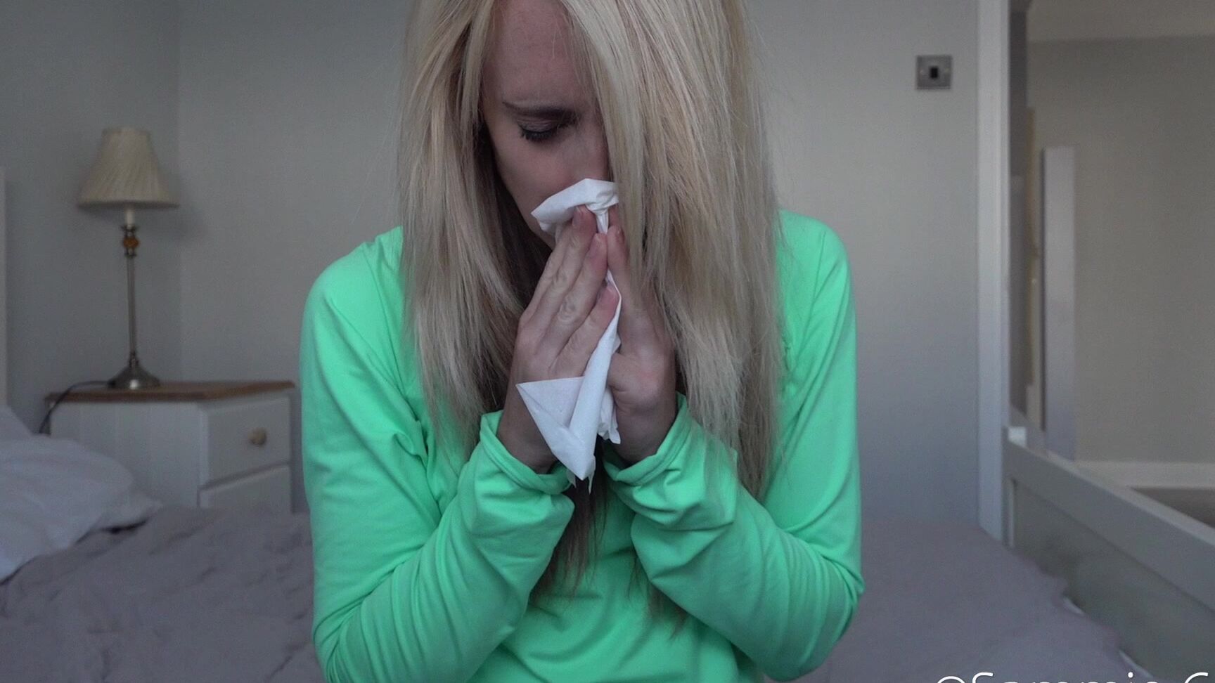 Sammie Cee Nose Blowing Manyvids