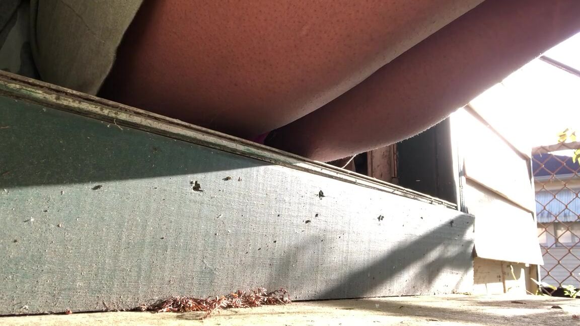 Piss and Cum on Porch while Neighbor Watched_PublicPrincess PornHubPremium