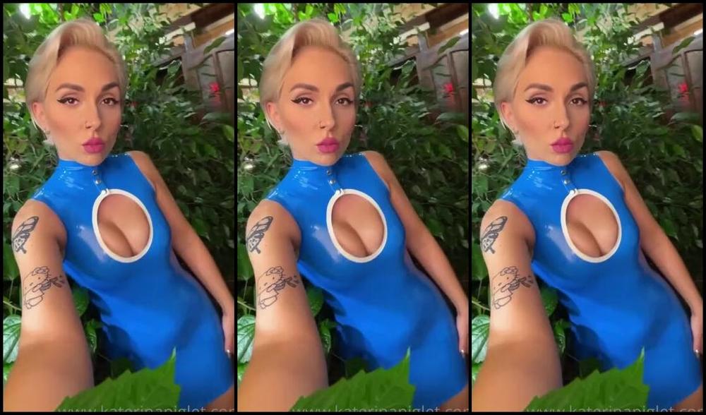 Katerina Piglet Nicknamed Katerinapiglet Femdom 12 21 2022 Onlyfans Video I Couldnt Imagine This Blue Color On Myself Before But Now Im Just Getting High