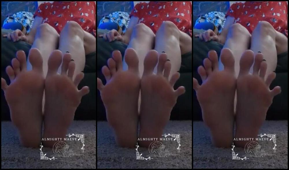 Almighty Maeve Nicknamed Almightymaeve 12 21 2024 Onlyfans Video Little Dark And Spur Of The Moment Decision To Record Putting My Foot Cream On