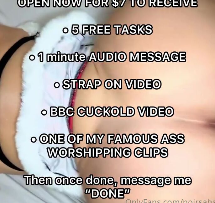 Mistress Sahara Nicknamed Noirsahara Onlyfans Pay To View 1