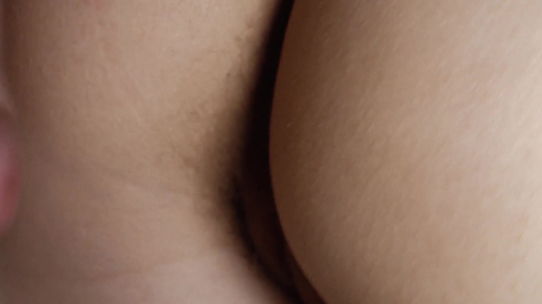 Cute Pussy CLOSE UP CUM ON ASS Pornhub