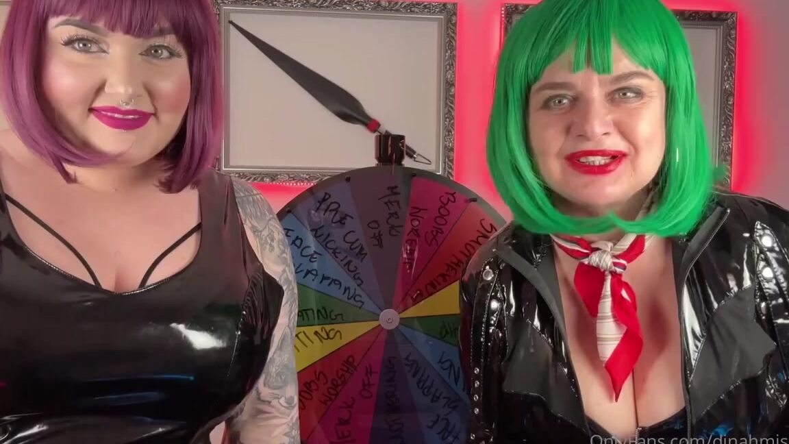Dominatrix Dinah Nicknamed Dinahmistress Onlyfans Wheel Of Fortune Are You Lucky To Win Your Favorite Task Mistress Karino And I Give You This Great