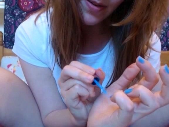 Automicblonde Painting My Toes And Finger Nails Show