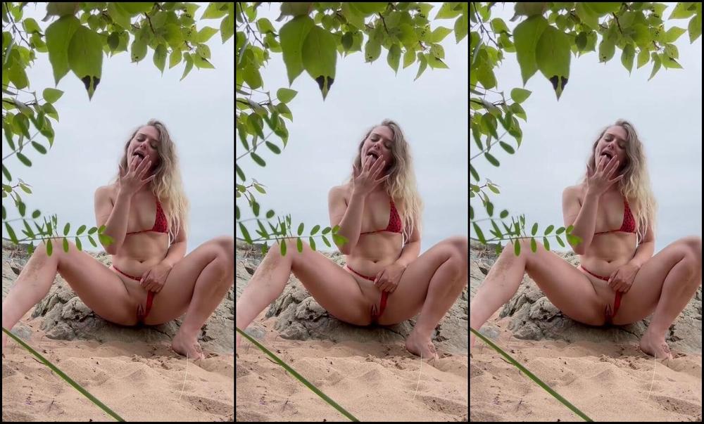 babykaitt 22 08 2023 550217957951680512 beach solo play i was so horny while at the beach visiting friends in mi i had t Fansly