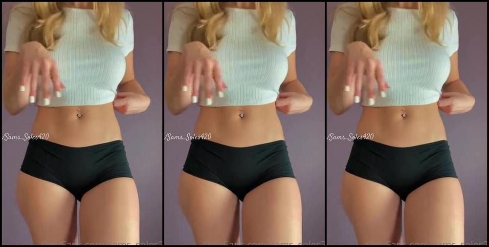 Sam Soles Nicknamed Sams Soles21 Onlyfans New Panty Try On And Strip Off Video Enjoy Which One Is Your Favorite