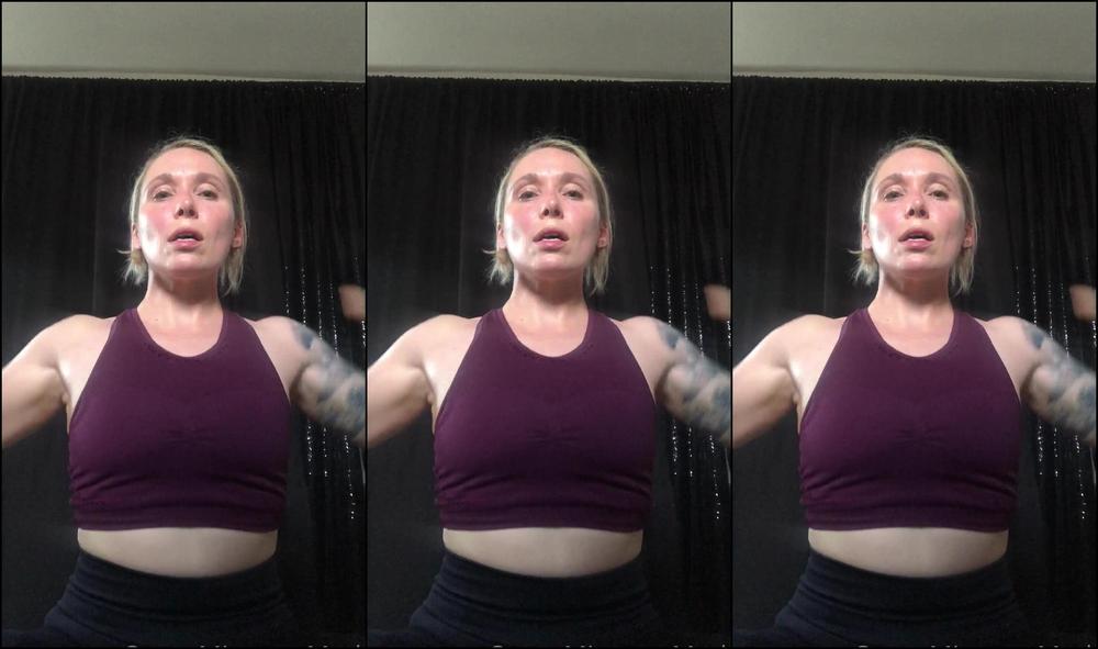 Mistressmarks Fitness Voyeur My Very Sweaty Shoulder Routine I Do This At The End Of My Upper Body Set With Kg D