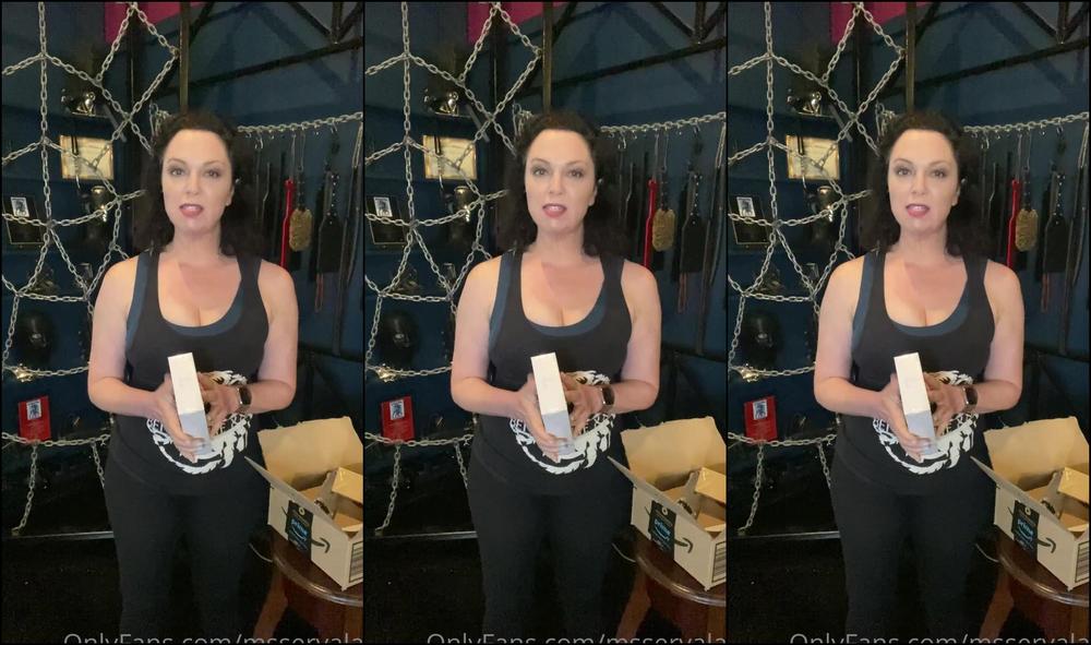 Msservalan More New Toys Another Fetish Unboxing Video Showing Off