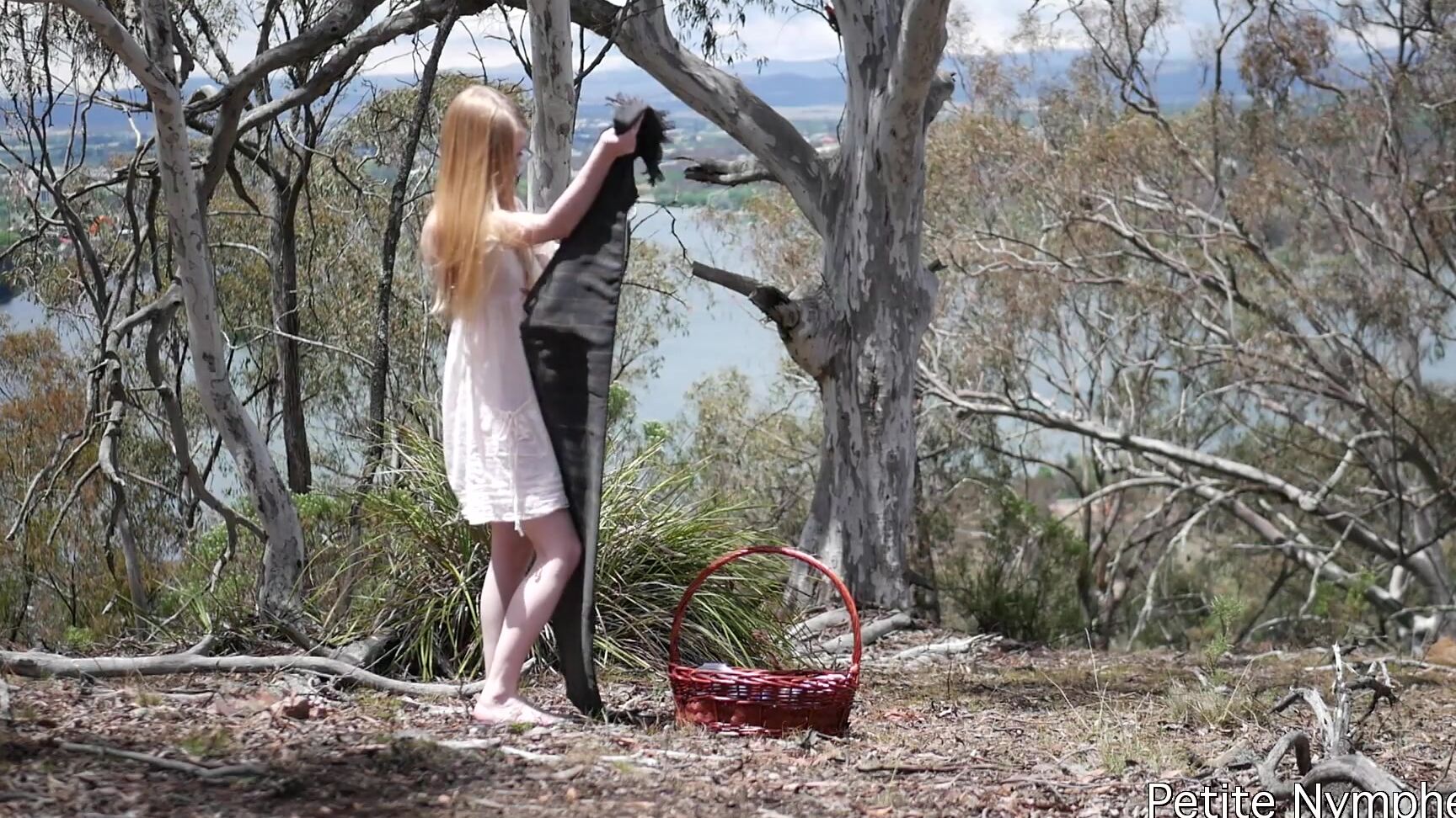 Naughty Nymphet I M Walking In The Bush When I Realise My I Need To Go So I Squat Down And Empty My Blad