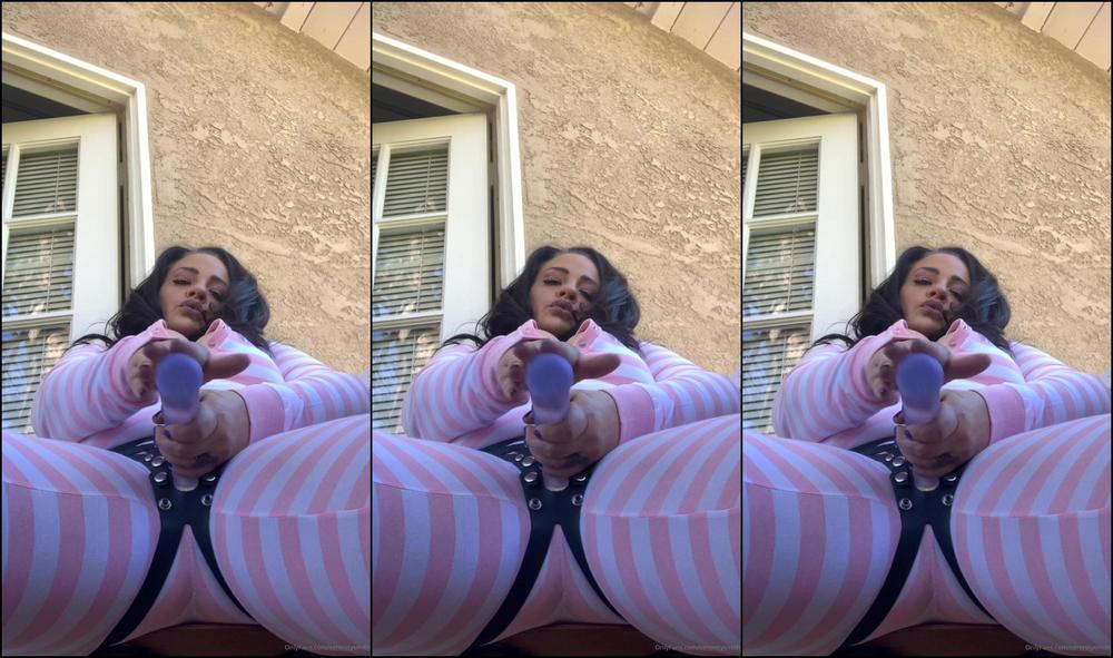 Serenitysmith New Video Alert Pov Stroking My Long Clear Jelly Cock Femdom