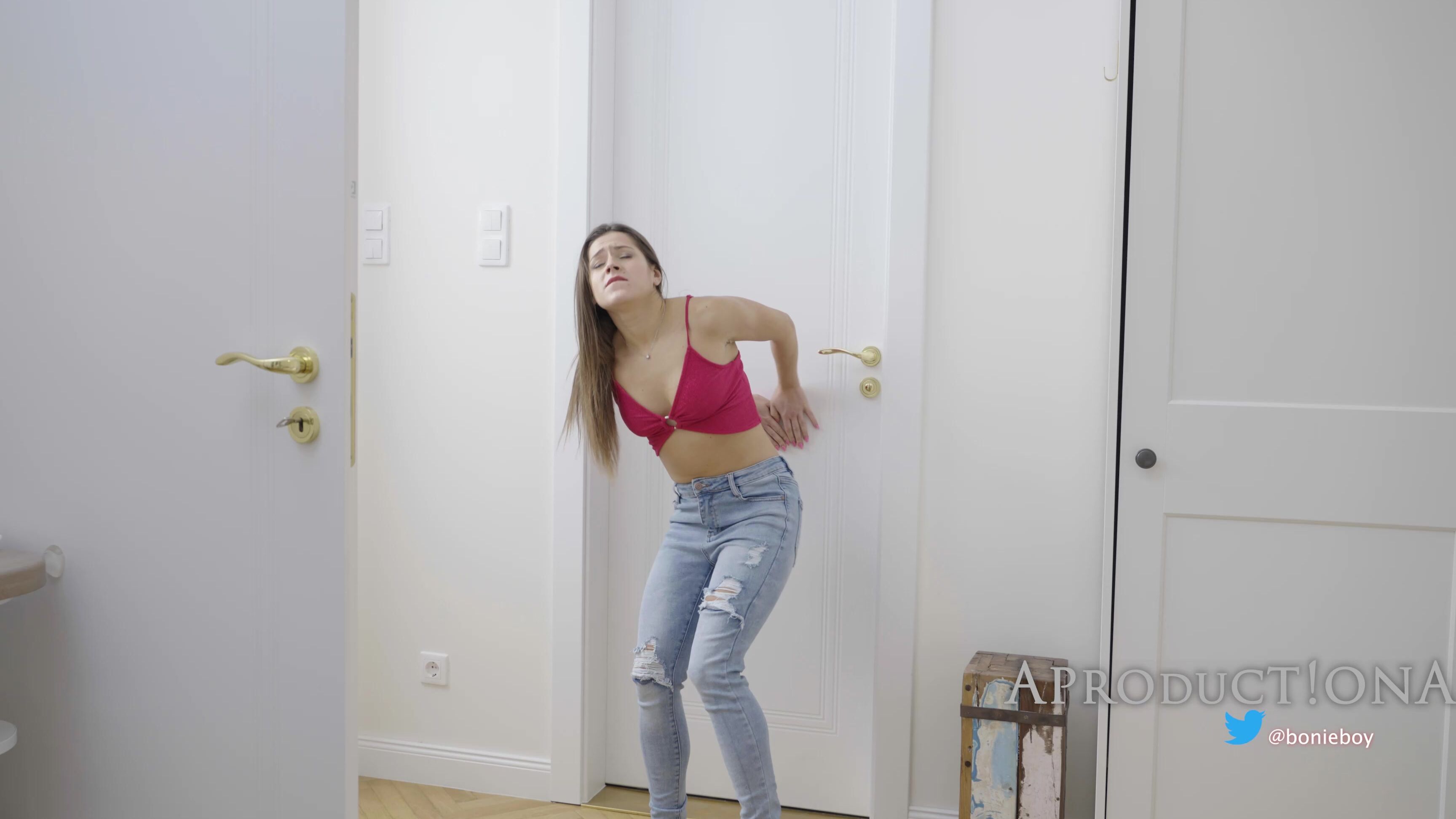 Bonieboy Serina Gomez Wetting Her Jeans