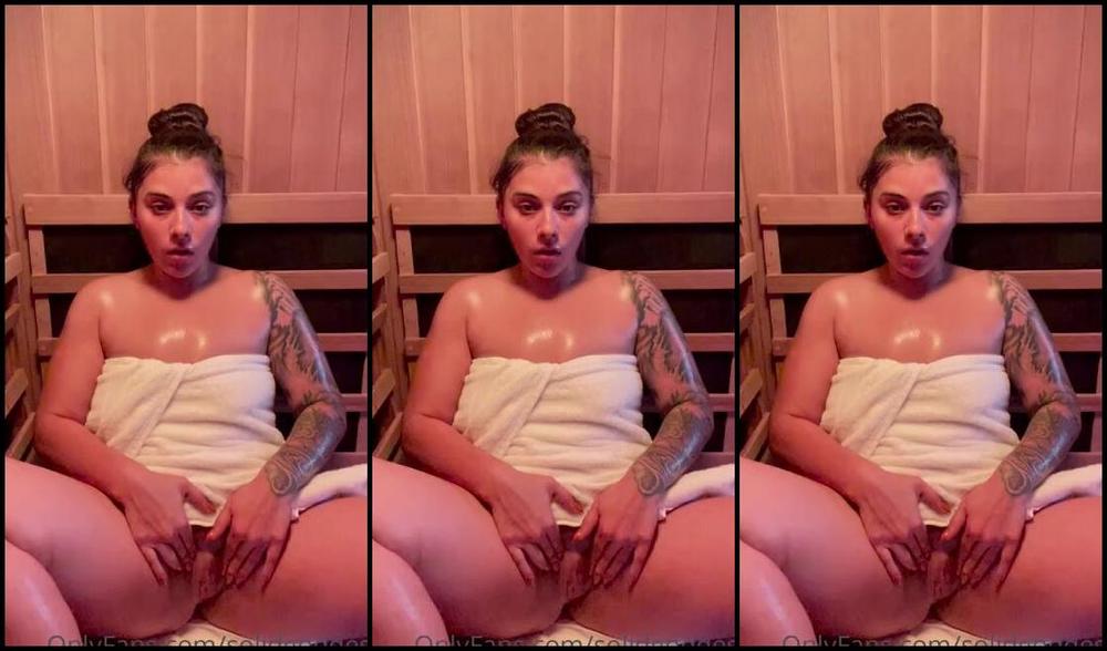 Solidgoddess Onlyfans Getting Naughty In The Sauna