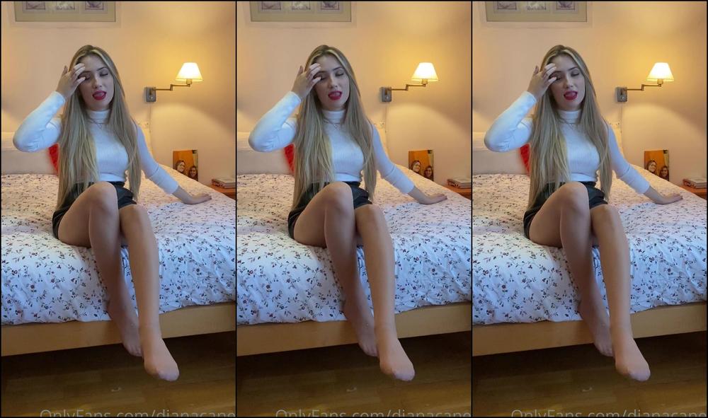 Dianacane Video In Stockings Which You Will Love Leave In Comments What More Videos You