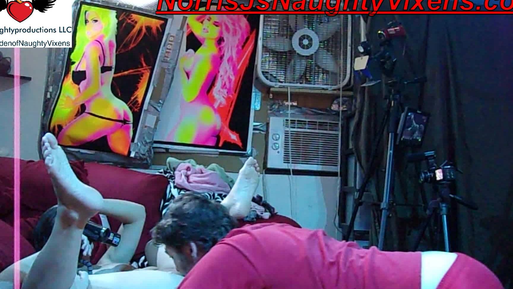 "nmjnaughtyvixens" blowjob, cuckolding, cuminmouth, doggystyle, pussyeating OWilder is eatin out amp fucked by stud manyvids