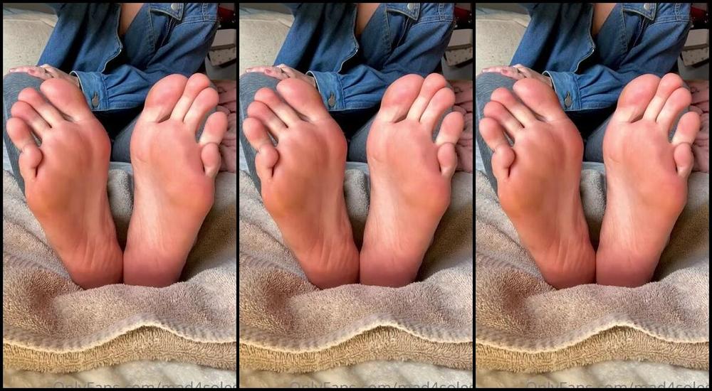 Goddess Mads Nicknamed Mad4Soles Onlyfans Good Morning From My Oily Soles