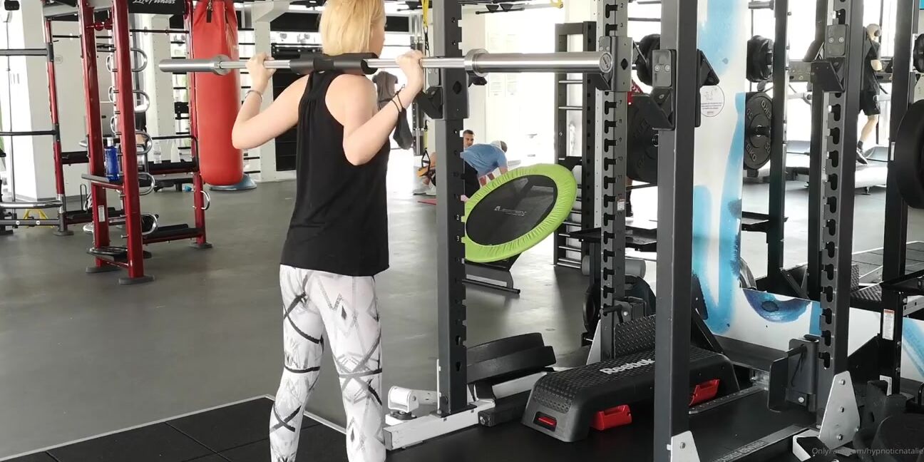 Goddess Natalie Nicknamed Goddessnatalie Onlyfans Did You Miss Drooling Over Me Working Out At The Gym3