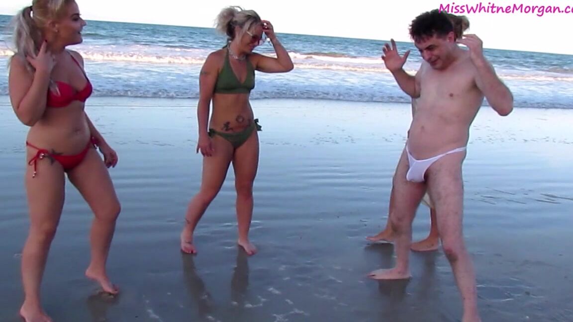 Ballbusting, Kicking, Public Outdoor, Femdom, CBT misswhitneymorgan beach beauties beatdown ballbusting ManyVids