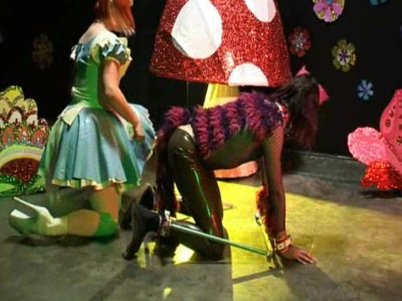 Tea Party Pt 1 Cheshire Cat Metal Bondage AliceInBondageLand AliceInBondageLand