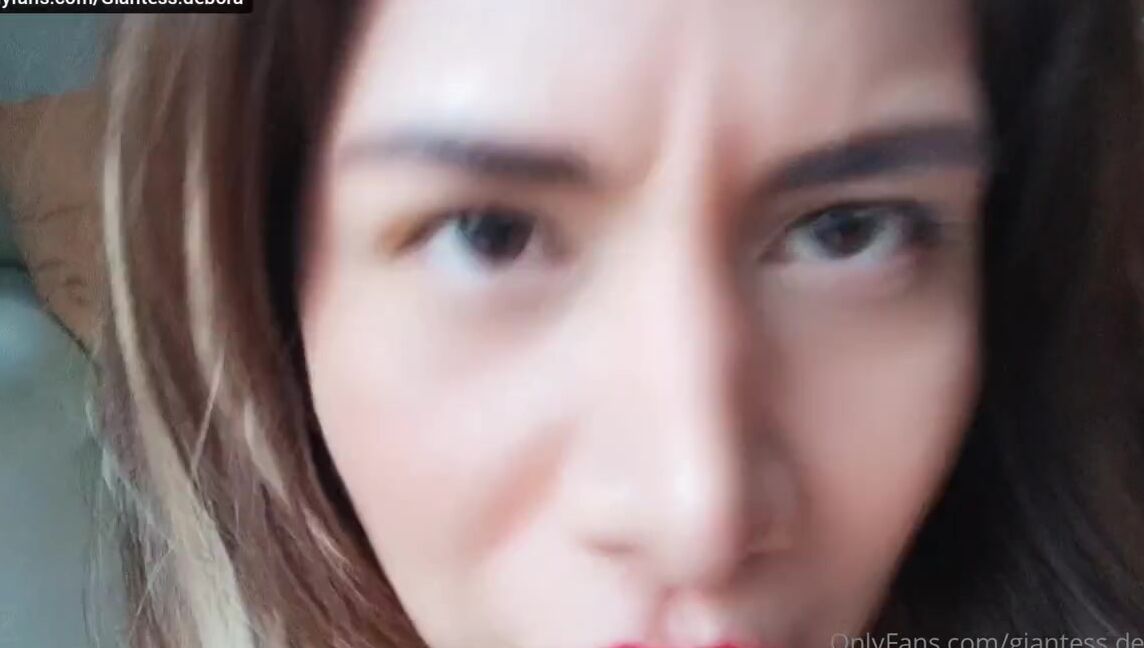 Giantess Debora Nicknamed Giantess Debora Onlyfans An Unexpected Invitation Made Me Shrink Him And Have Fun With Him His Cock Got Hard As I Sat