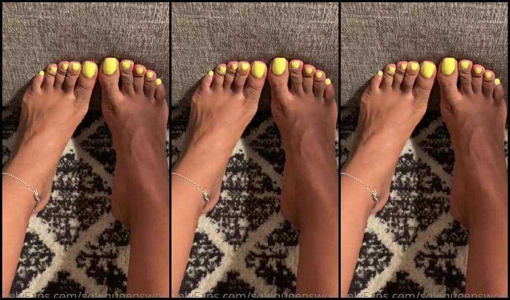 Sole Queen Nicknamed Solequeensworld Onlyfans Up Close And Personal With The Sunshine Yellow