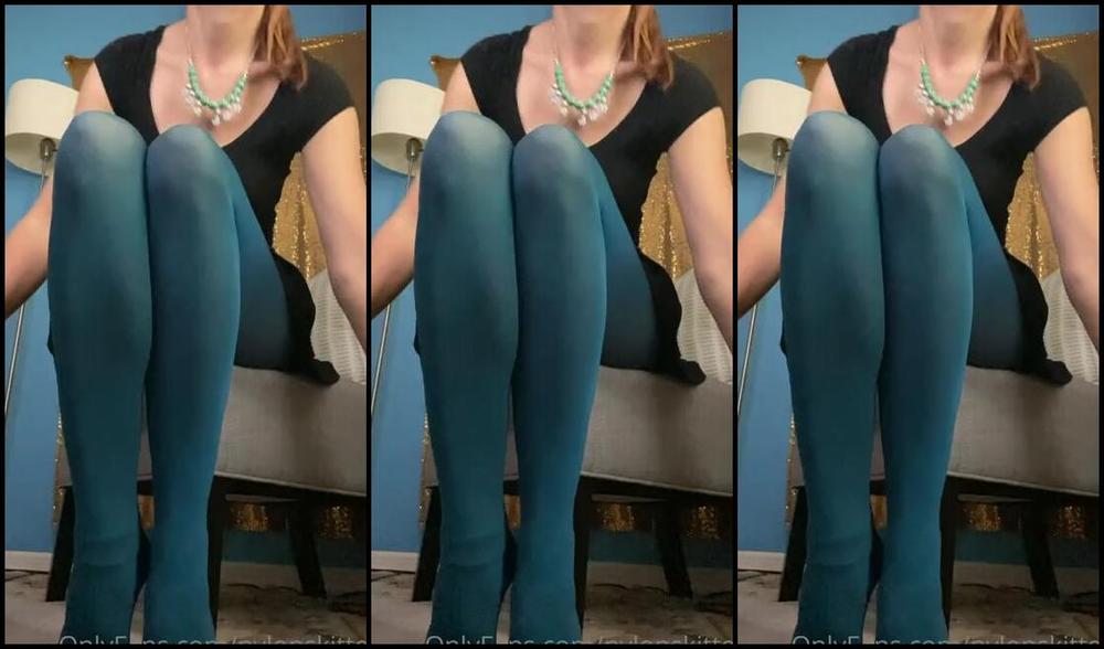 Nylonskitten Nicknamed Nylonskitten 08 22 2021 Onlyfans Video More Pics Amp Vid Clip In My Teal Tights Today