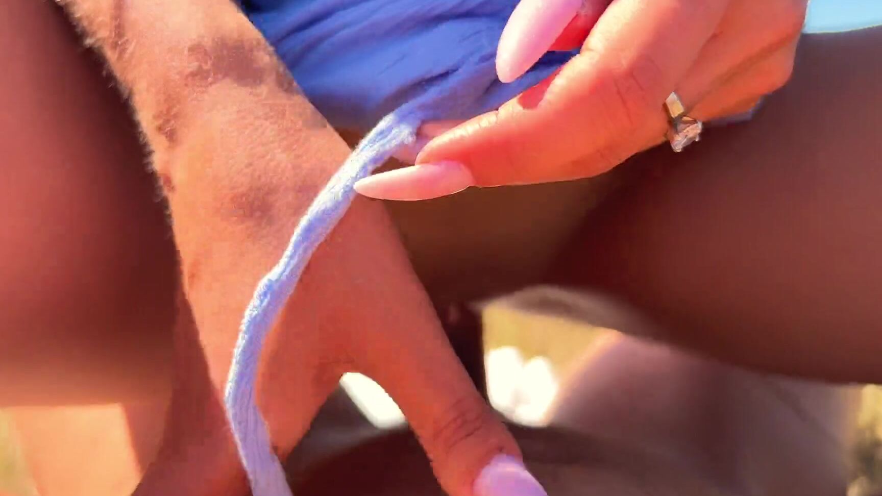 Skye Young Leo Dee hard fucked cutie Skye Young on the rock. POV version. Cum on ass. Pornhub