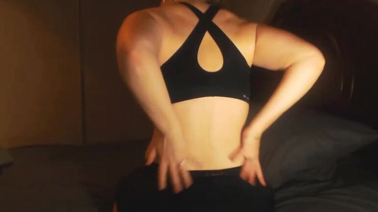 Missbehavin Masturbation After Gym Vip Pussy Com