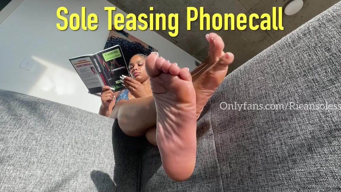 Mama Rican Aka Ricansoless Onlyfans Sole Teasing Phone Call Goddess Rican Receives A Phone Call While She S Reading Her Pretty Toes