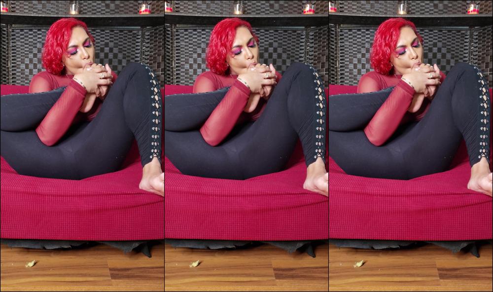 Thickprsoles Stupid Bitch Just Watch Me Suck My Toes And Stfu