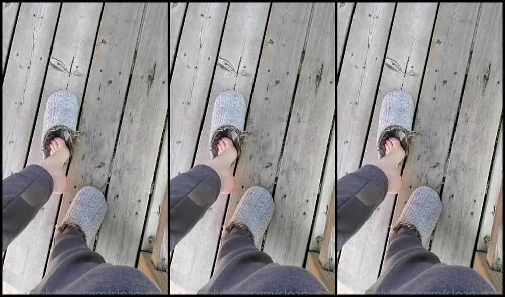 Sloans Paws Nicknamed Sloan Paws 08 11 2021 Onlyfans Video Slipper Tease