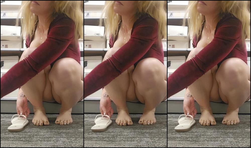 "Aderes Quin" amateursolo, exhibitionism, footfetish, publicflashing, squirting Flashing amp Shoe Show in Target Squirting in the Car manyvids