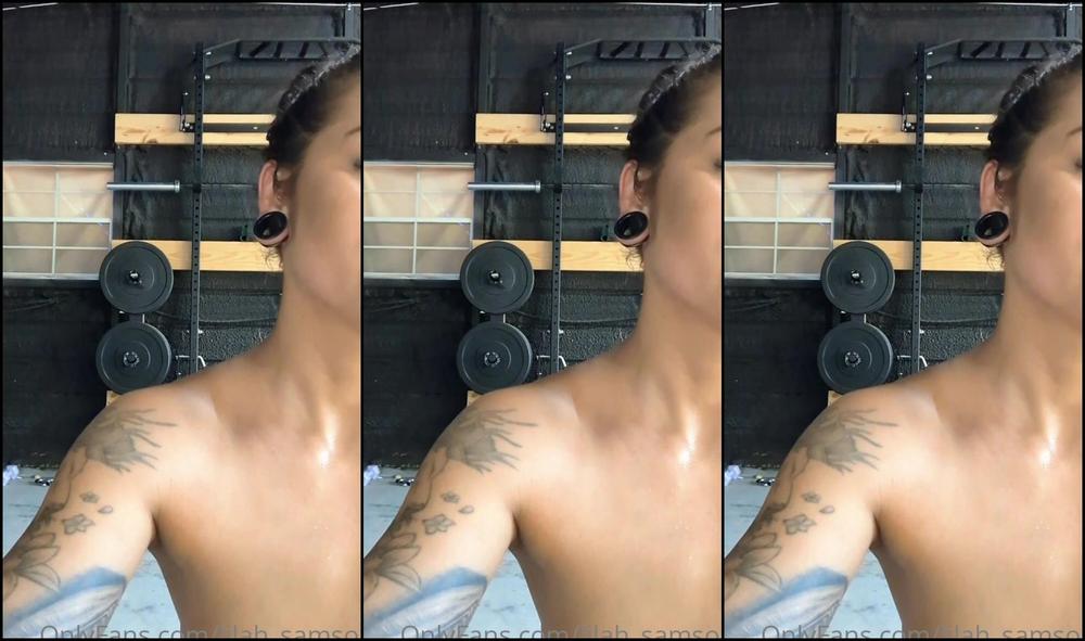 Lilah Samson Watching My Little Pet Play While Skyping In My Gym